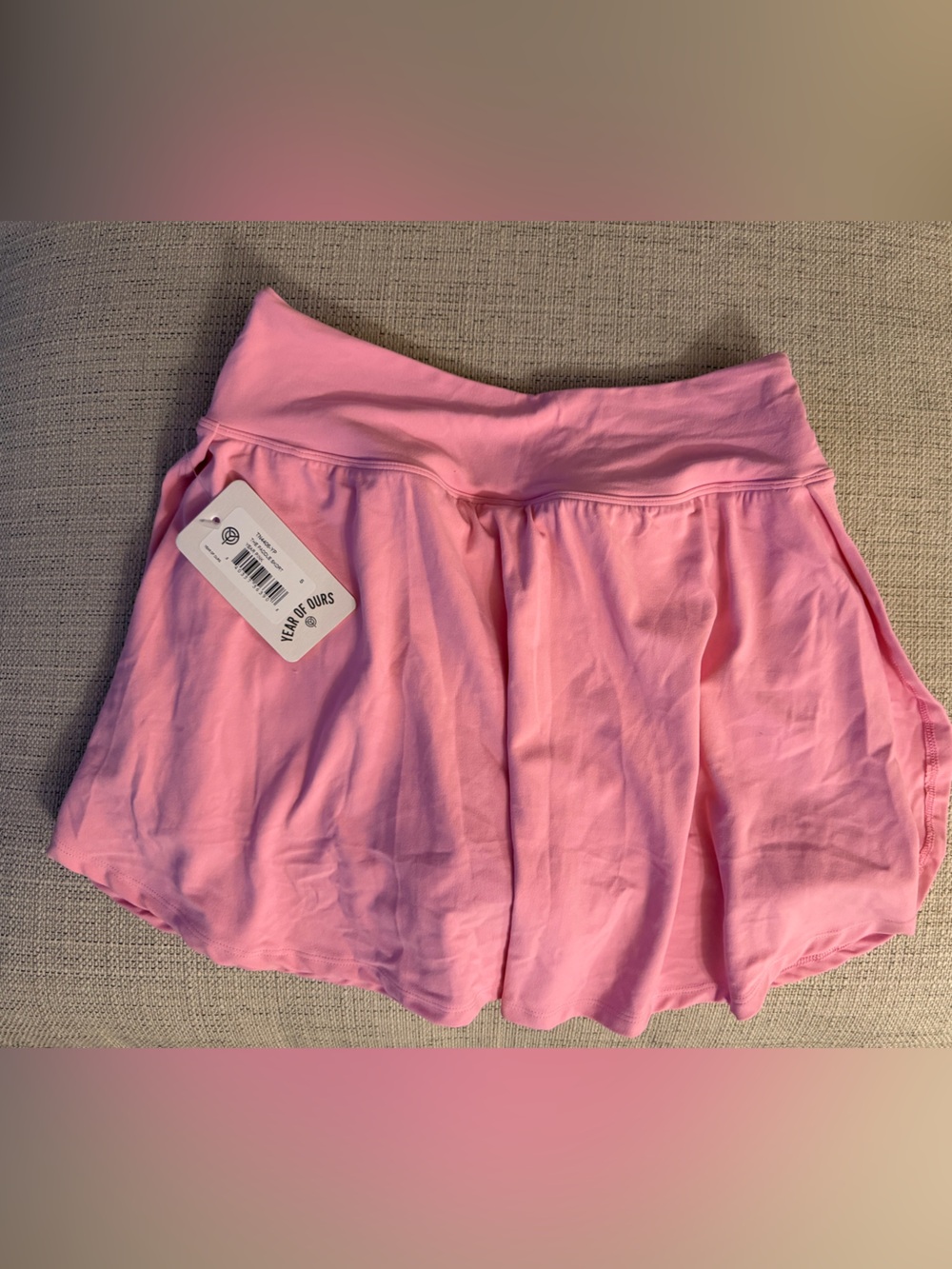 Year of Ours Pink Athletic Skort